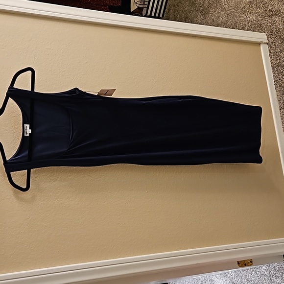 Superdown navy blue bodycon dress size small New - Picture 1 of 6
